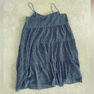 Uniqlo Blue Floral Dress